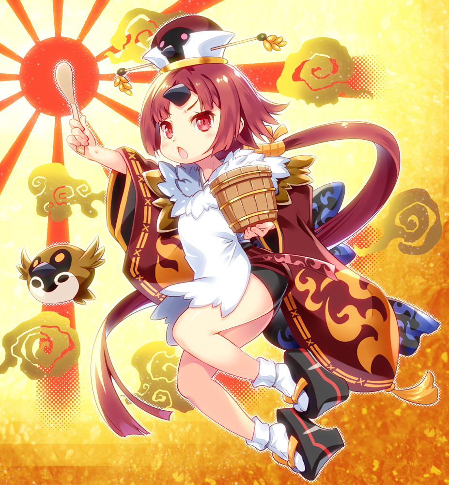 This is a pixiv picture whose title is 紅閻魔ちゃん.