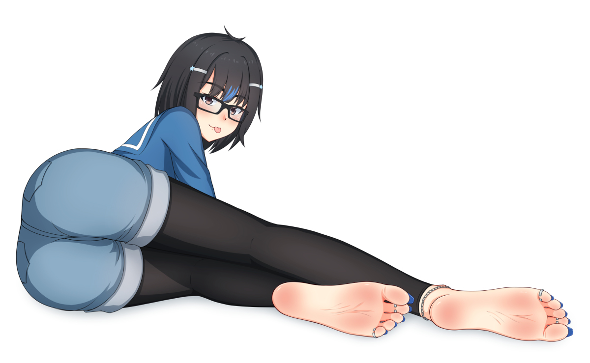 This is a pixiv picture whose title is Louise Sole & Butt.