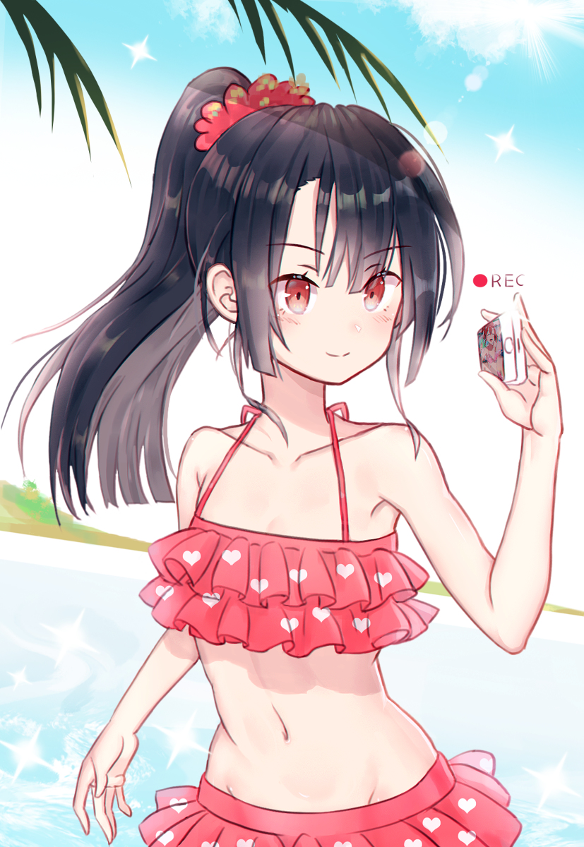 This is a pixiv picture whose title is ポニーテール.