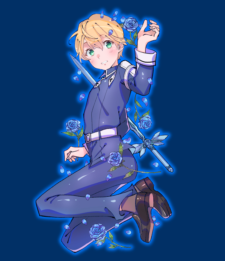 This is a pixiv picture whose title is eugeo 10.