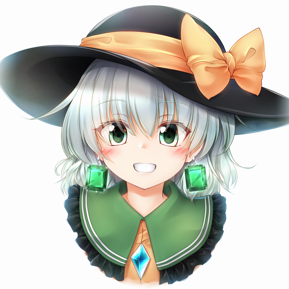 This is a pixiv picture whose title is Emerald.