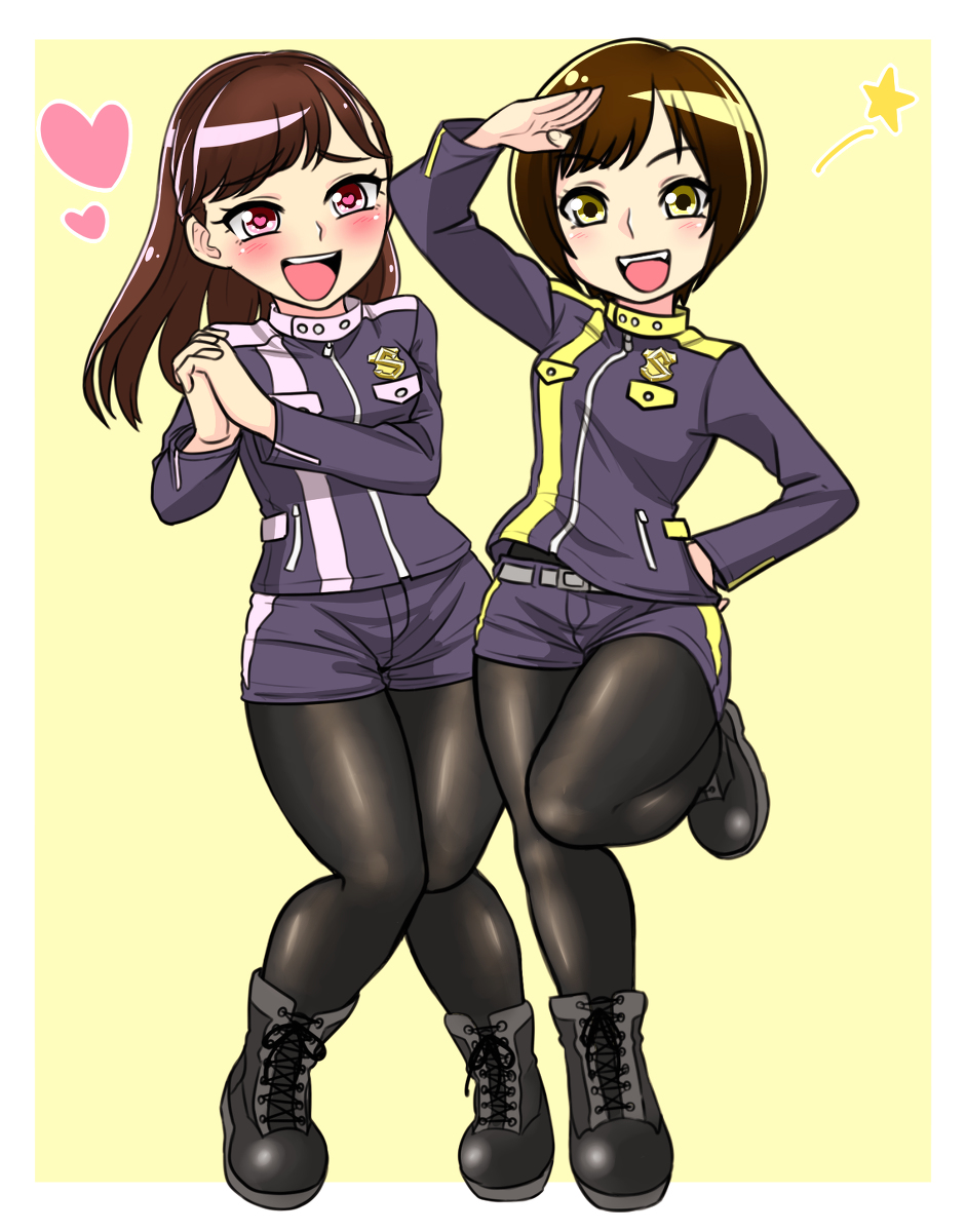 This is a pixiv picture whose title is ヒロイン.