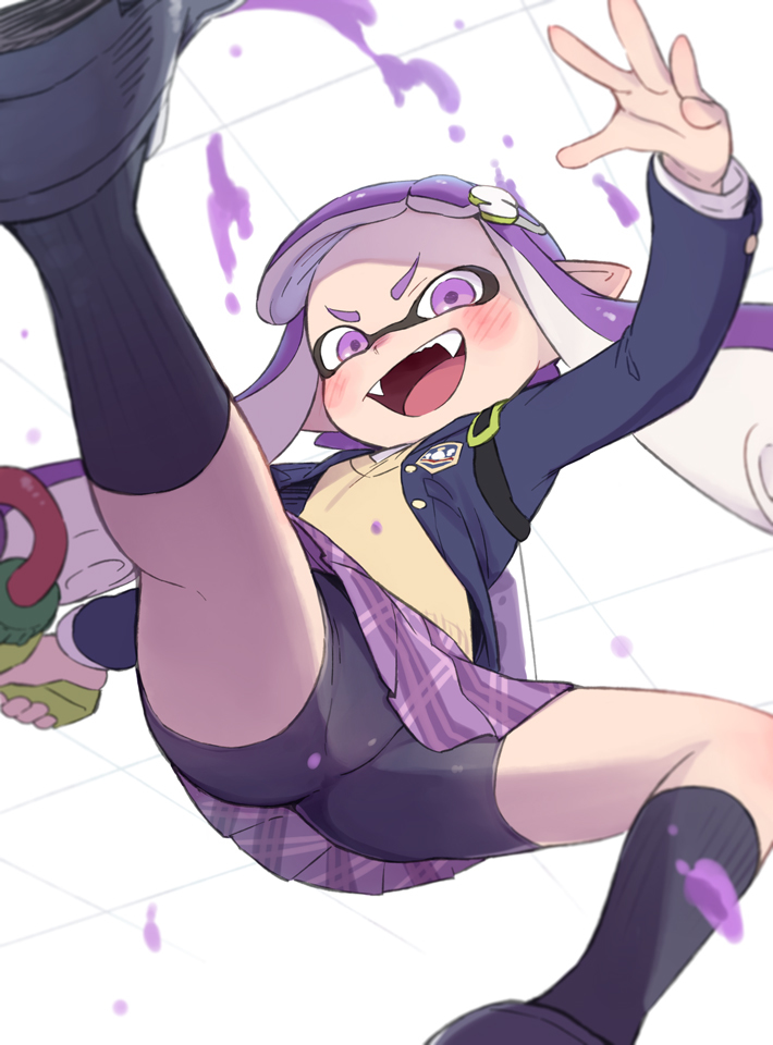 This is a pixiv picture whose title is SMASH BROS INKLING.