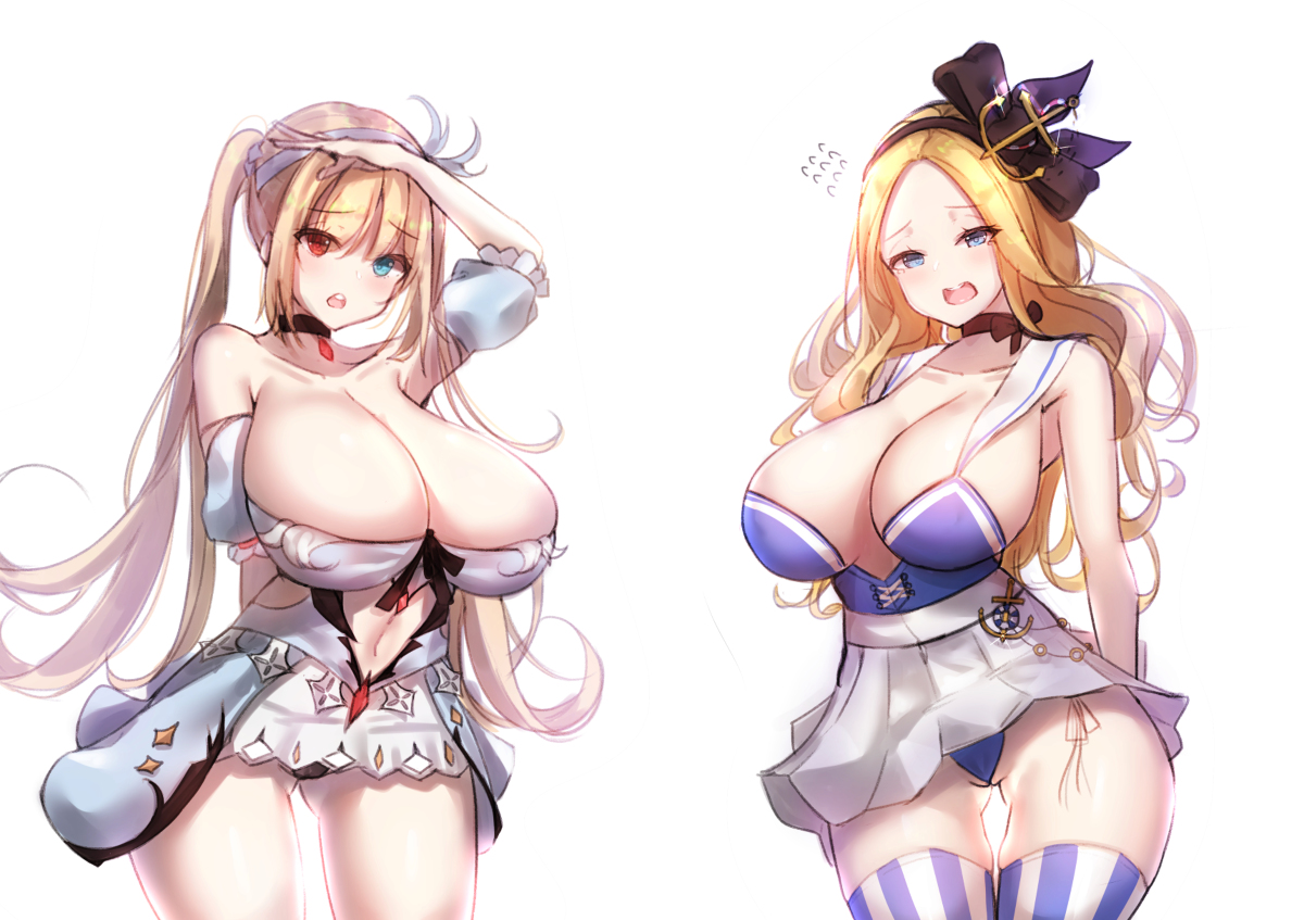 This is a pixiv picture whose title is 세븐나이츠 아일린/루리.