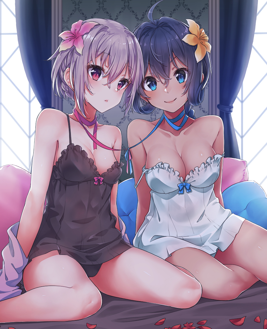 This is a pixiv picture whose title is ソルボンヌちゃんとジョゼットちゃん.