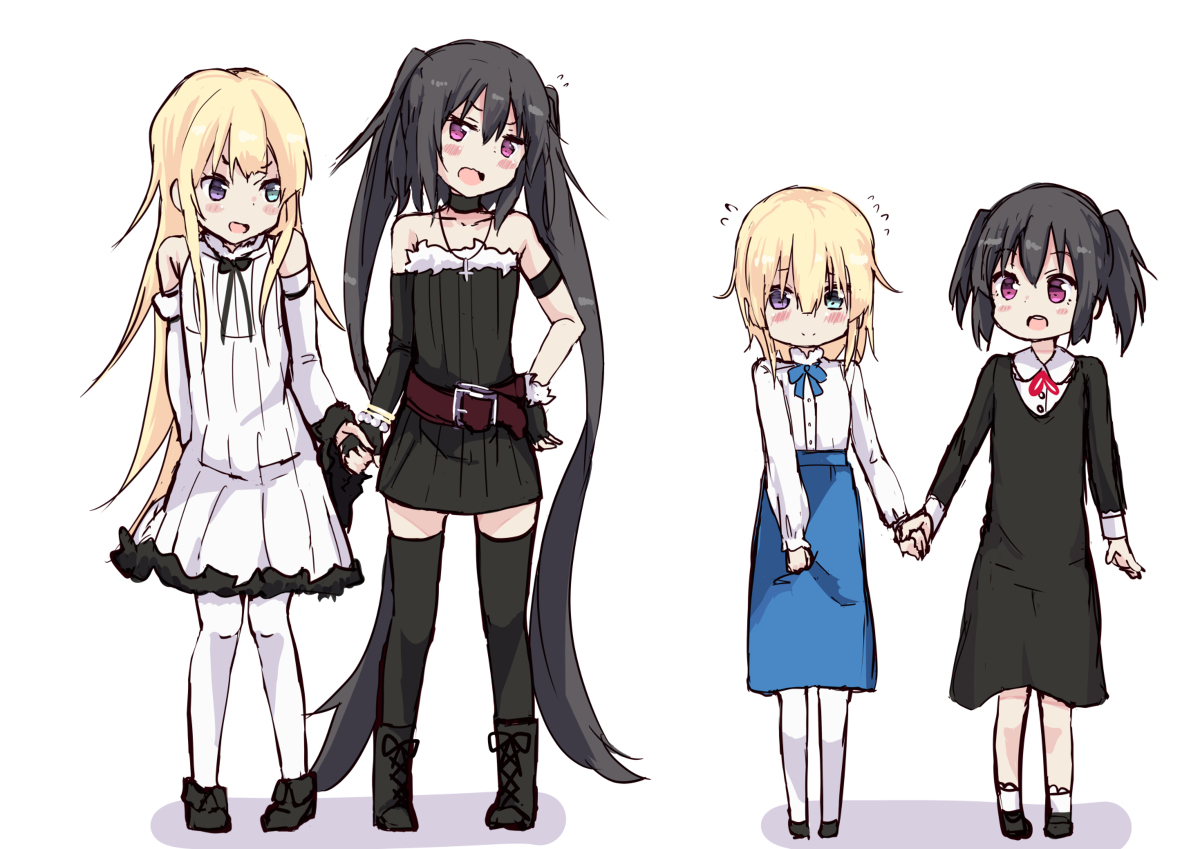 This is a pixiv picture whose title is ずっと仲良し.