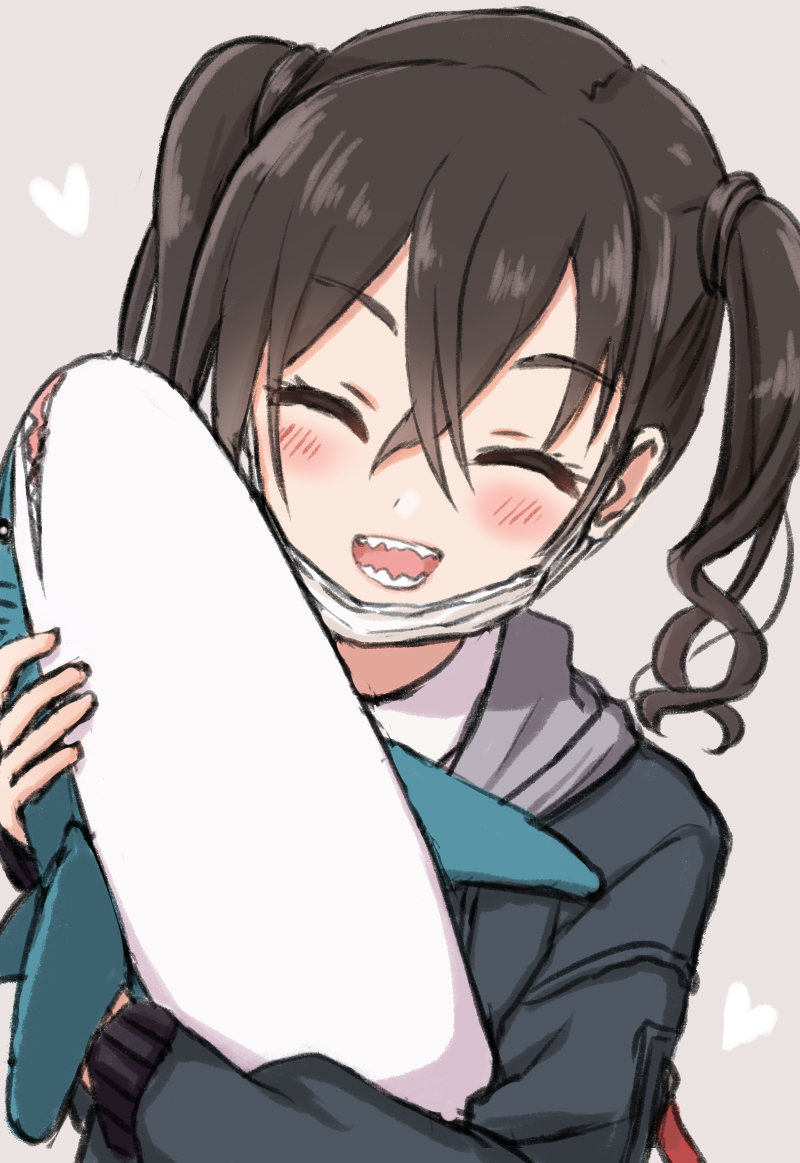 This is a pixiv picture whose title is サメ！.