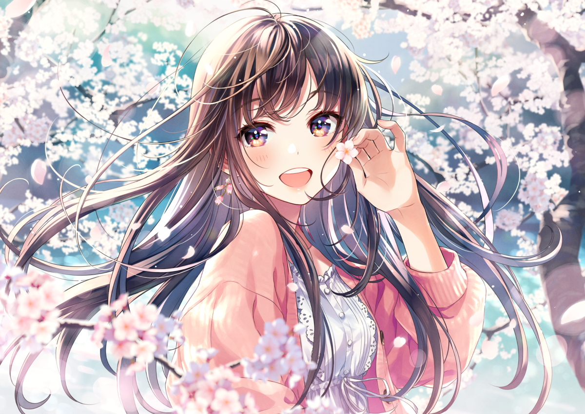 This is a pixiv picture whose title is 森倉円初個展「Girl Friend」メインビジュアル.