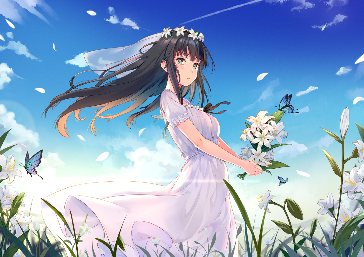 This is a pixiv picture whose title is FLOWERS.