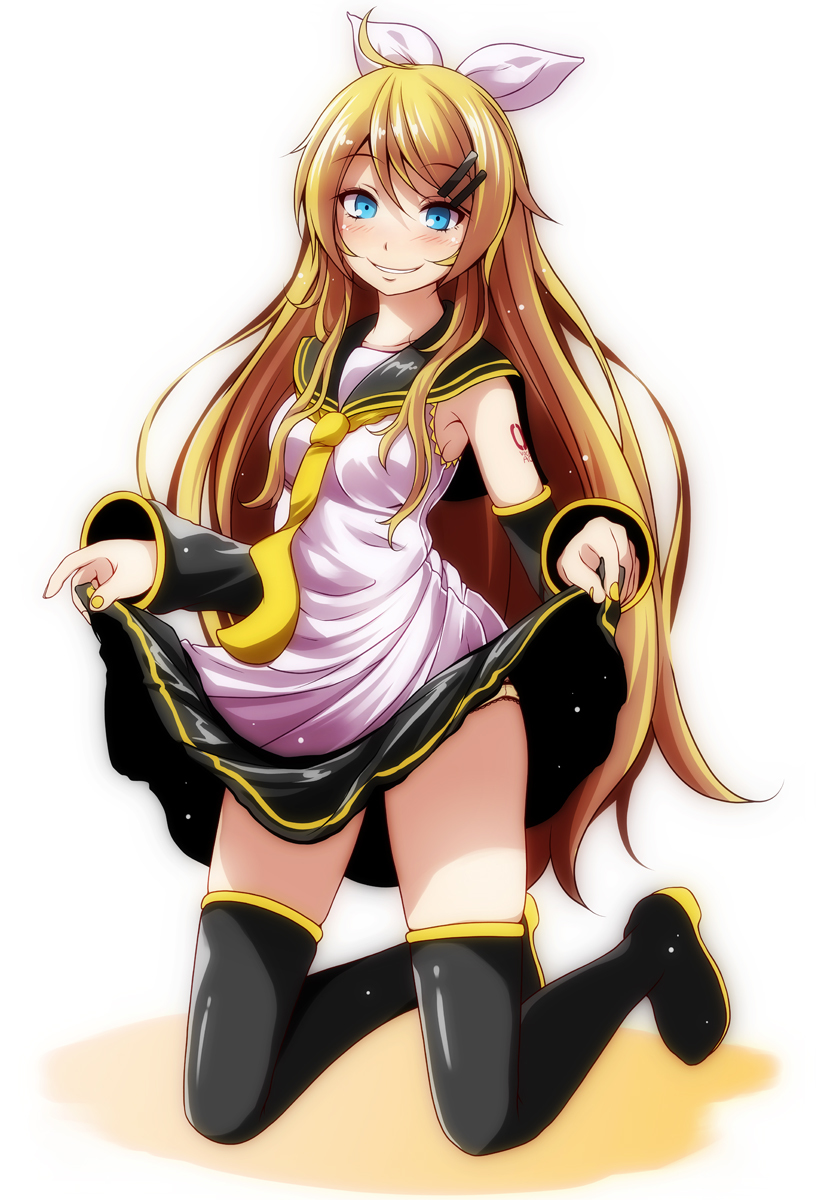 This is a pixiv picture whose title is 【鏡音リン】 大人リンちゃん.