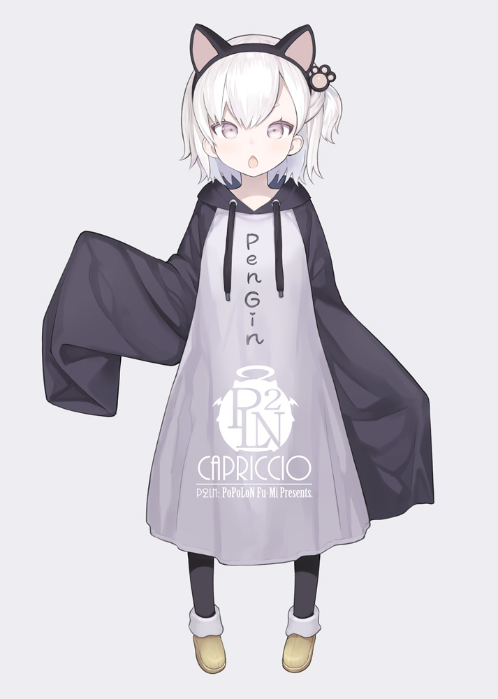 This is a pixiv picture whose title is ちこwithペンギンパーカー.