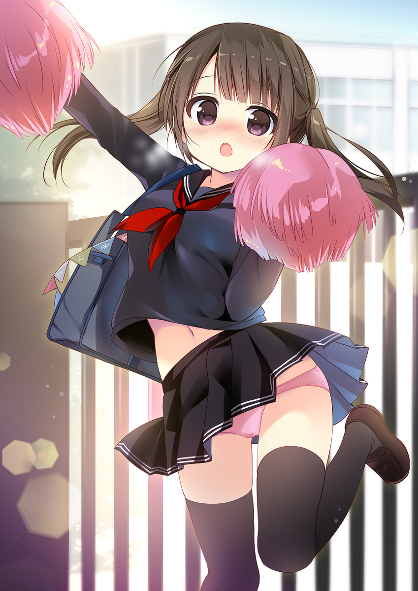 This is a pixiv picture whose title is ふれーふれー！！.