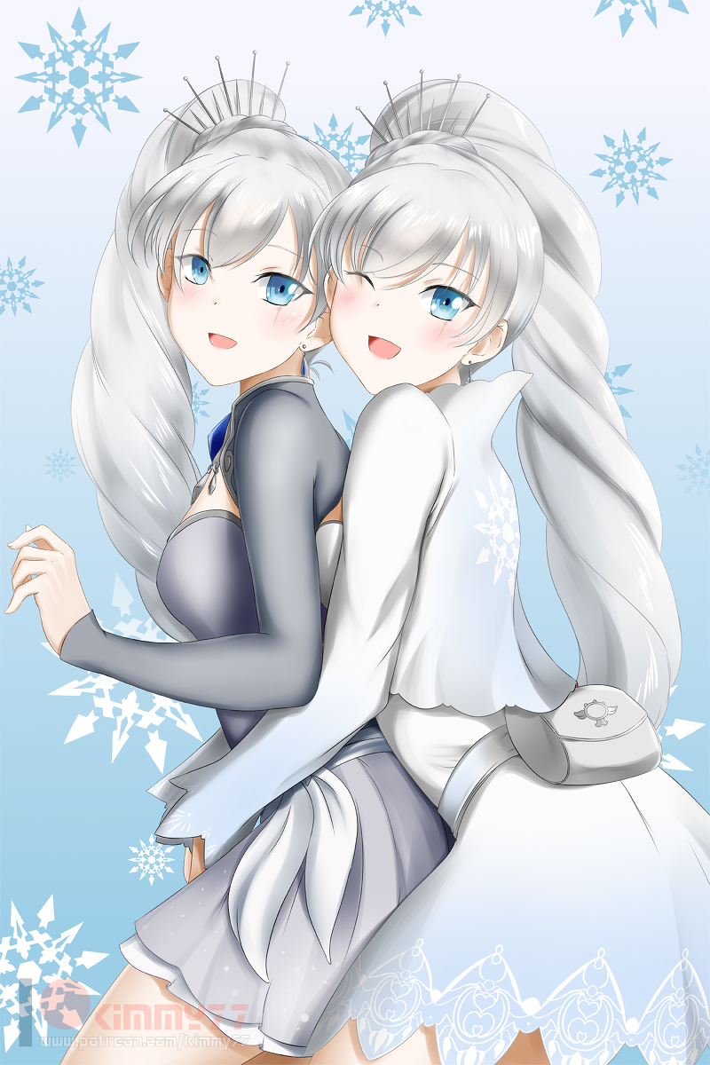 This is a pixiv picture whose title is RWBY Weiss.