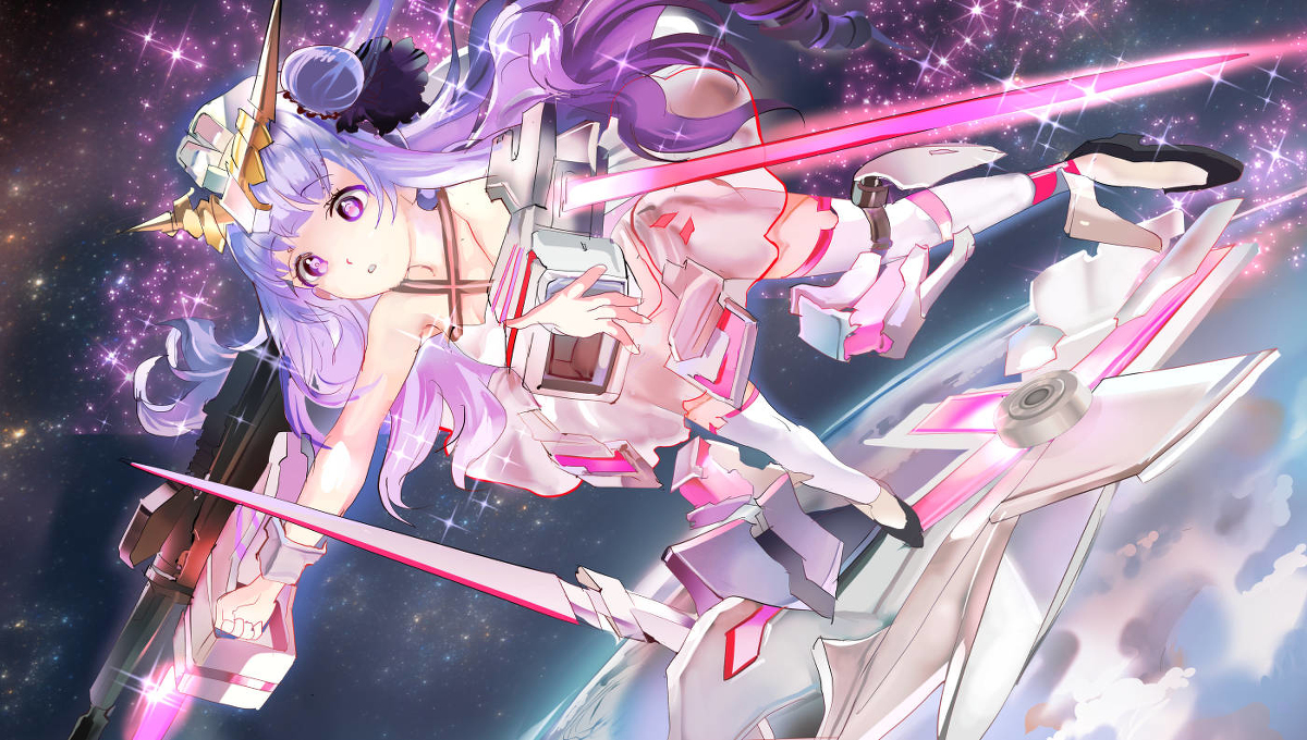 This is a pixiv picture whose title is ユニコーンガンダム.