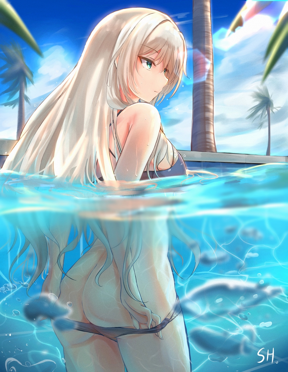 This is a pixiv picture whose title is AN94.