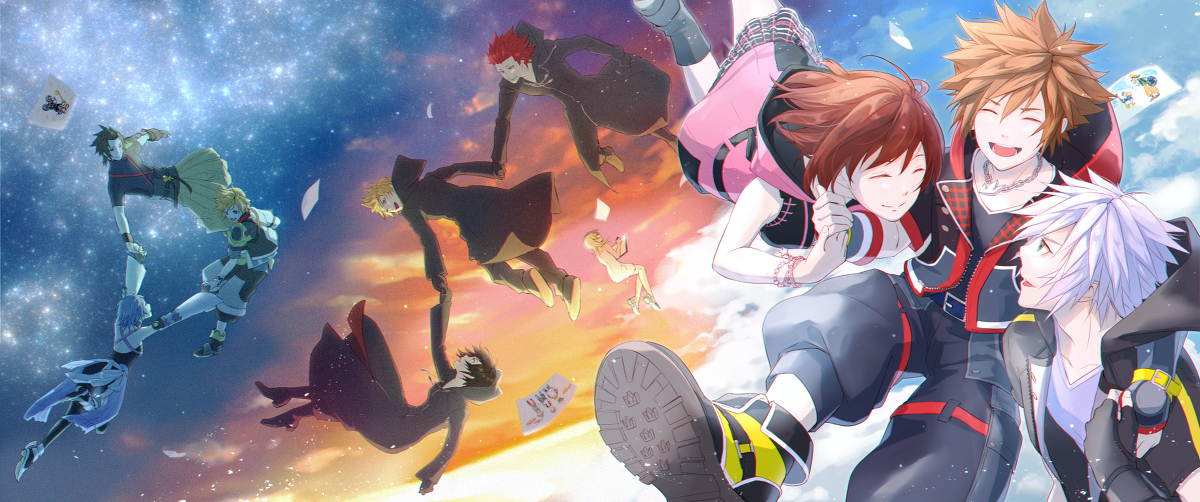 This is a pixiv picture whose title is KINGDOM HEARTS 3 発売！.