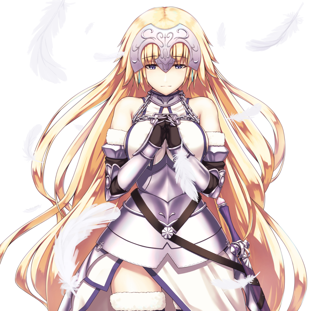 This is a pixiv picture whose title is ジャンヌさん（お祈り）.