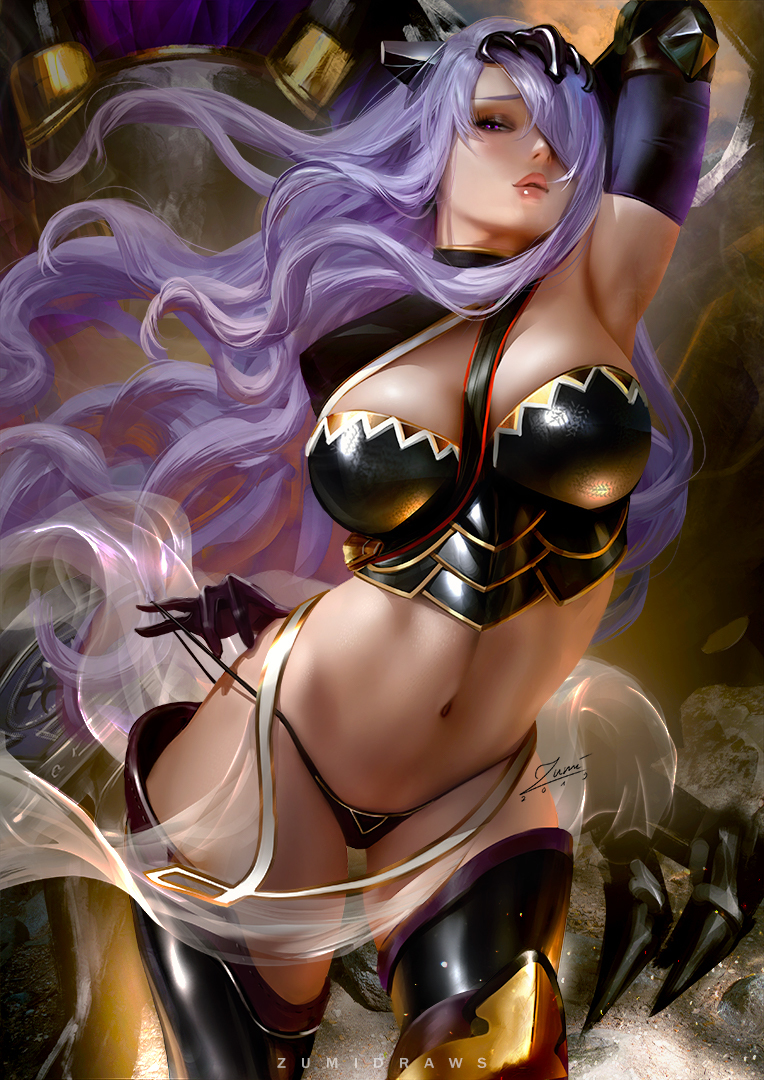 This is a pixiv picture whose title is Camilla.