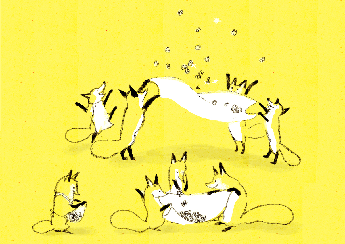 This is a pixiv picture whose title is ふわりふうわり.
