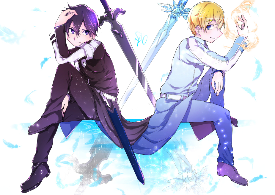 This is a pixiv picture whose title is SAO.