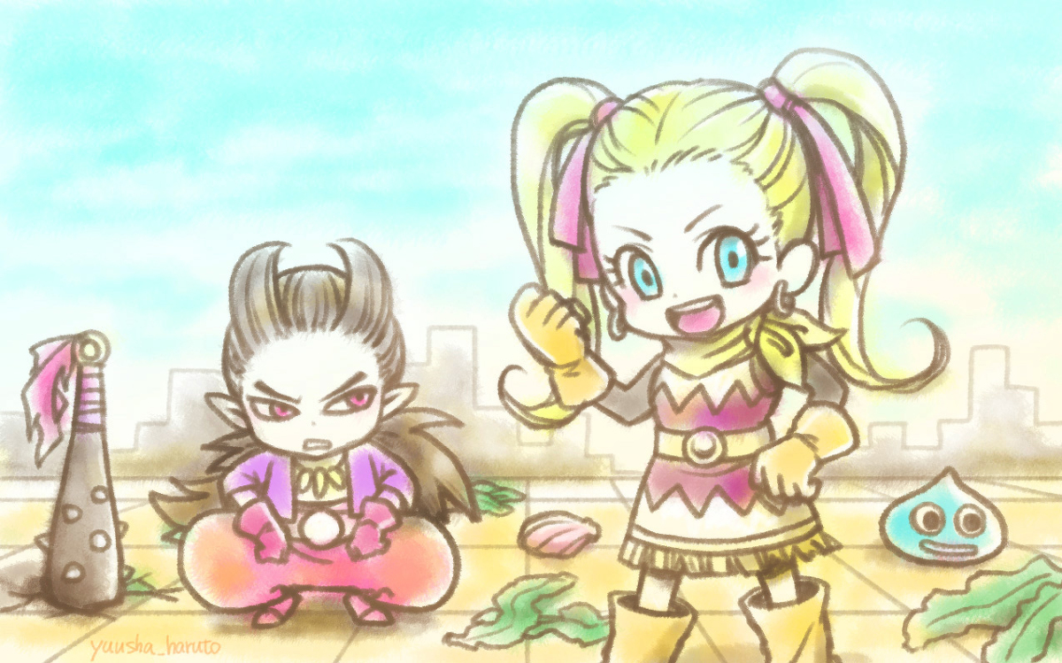 This is a pixiv picture whose title is DQB2 シド主♀ログ.