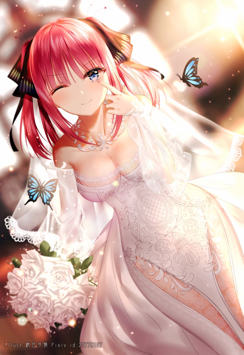 This is a pixiv picture whose title is 🦋.