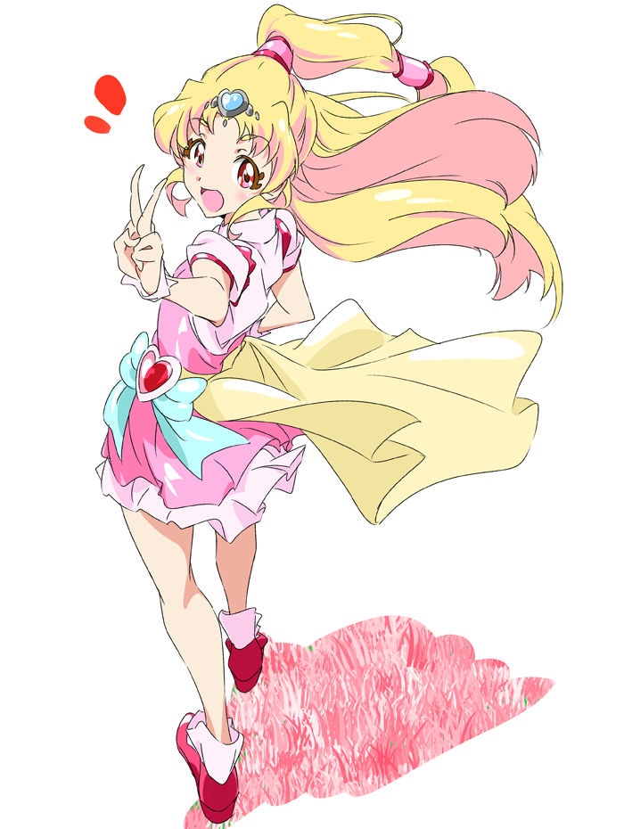 This is a pixiv picture whose title is キュアトゥモローさん.