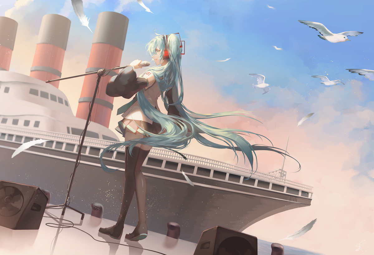 This is a pixiv picture whose title is 初めての音はなんでしたか？.