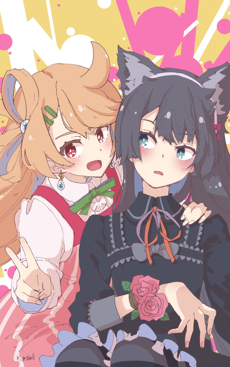 This is a pixiv picture whose title is トリィとハルコさん.