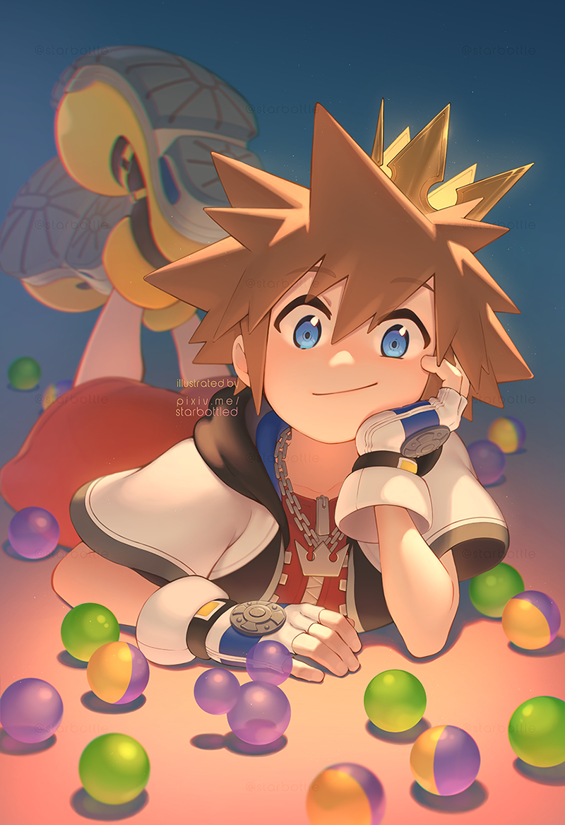 This is a pixiv picture whose title is 開始.