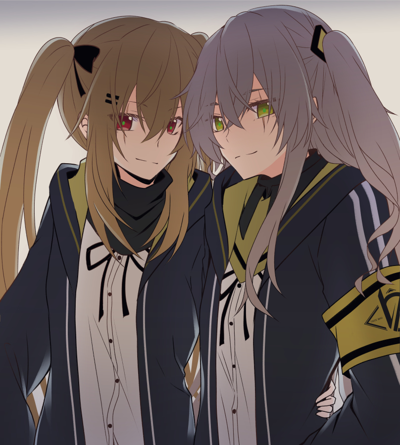 This is a pixiv picture whose title is UMP姉妹.