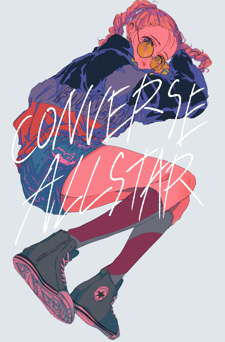 This is a pixiv picture whose title is CONVERSE.