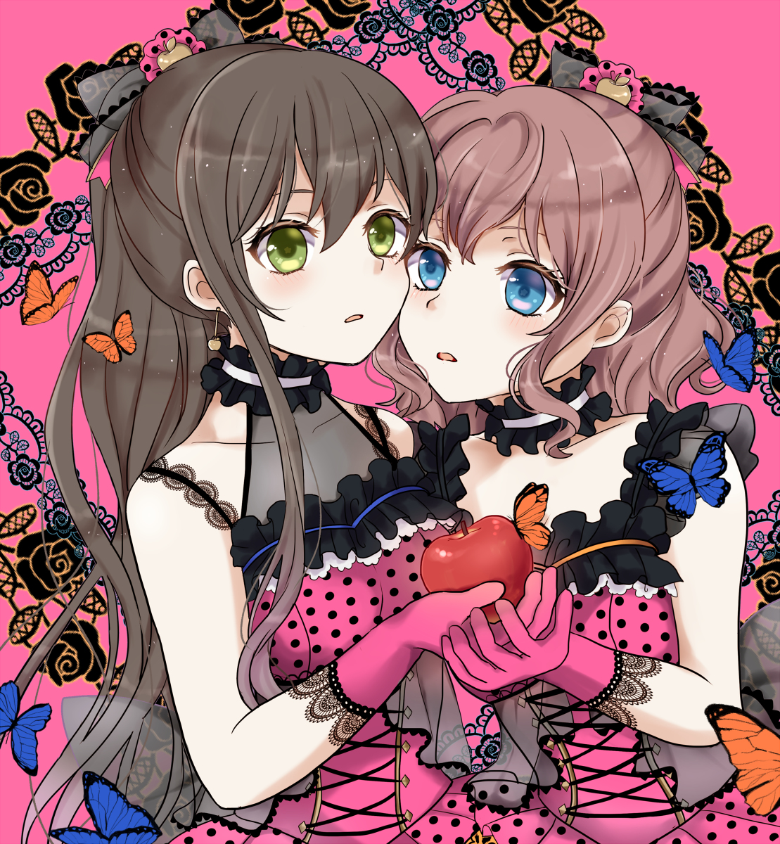 This is a pixiv picture whose title is 🍎.