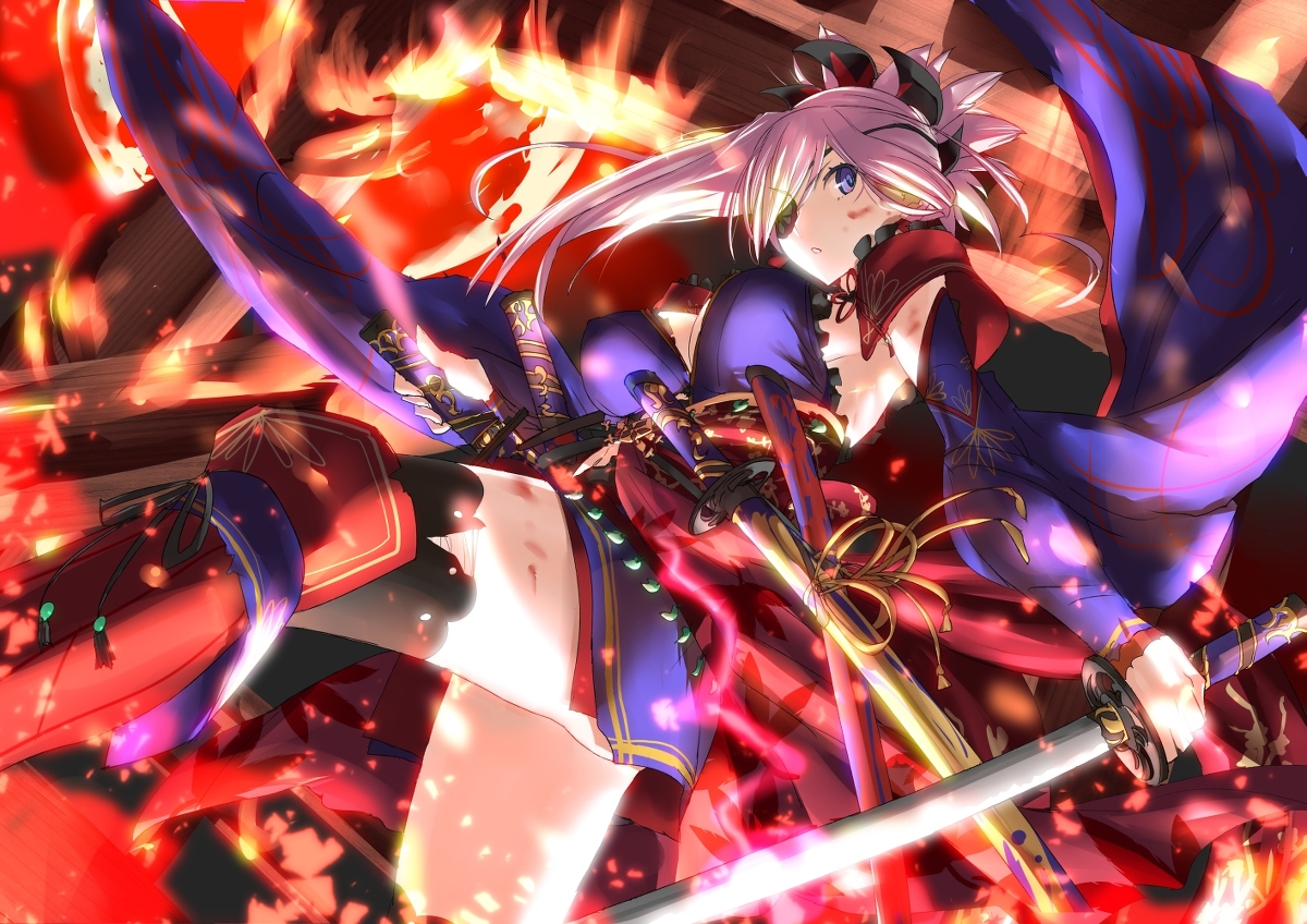 This is a pixiv picture whose title is 武蔵ちゃん.