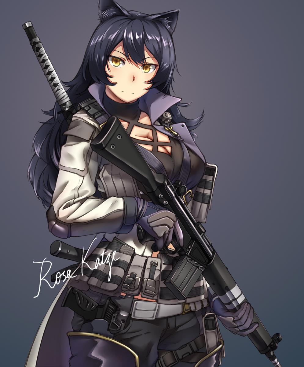 This is a pixiv picture whose title is Tactical Blake.