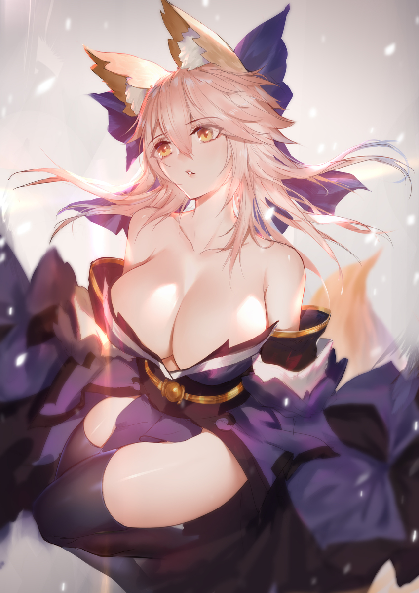 This is a pixiv picture whose title is 玉藻の前.