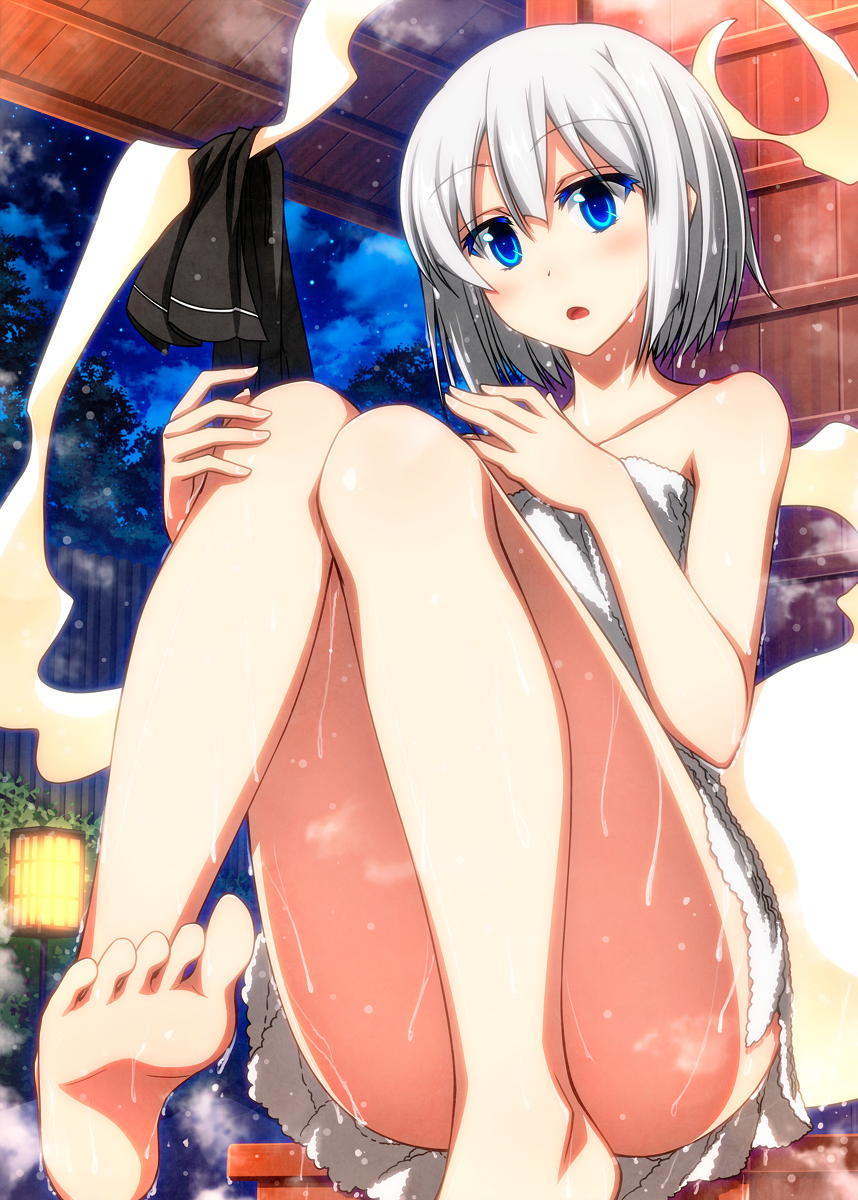 This is a pixiv picture whose title is お風呂妖夢ちゃん！.