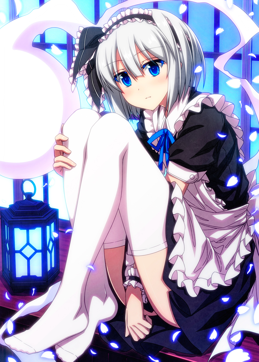 This is a pixiv picture whose title is メイド服妖夢ちゃん！.