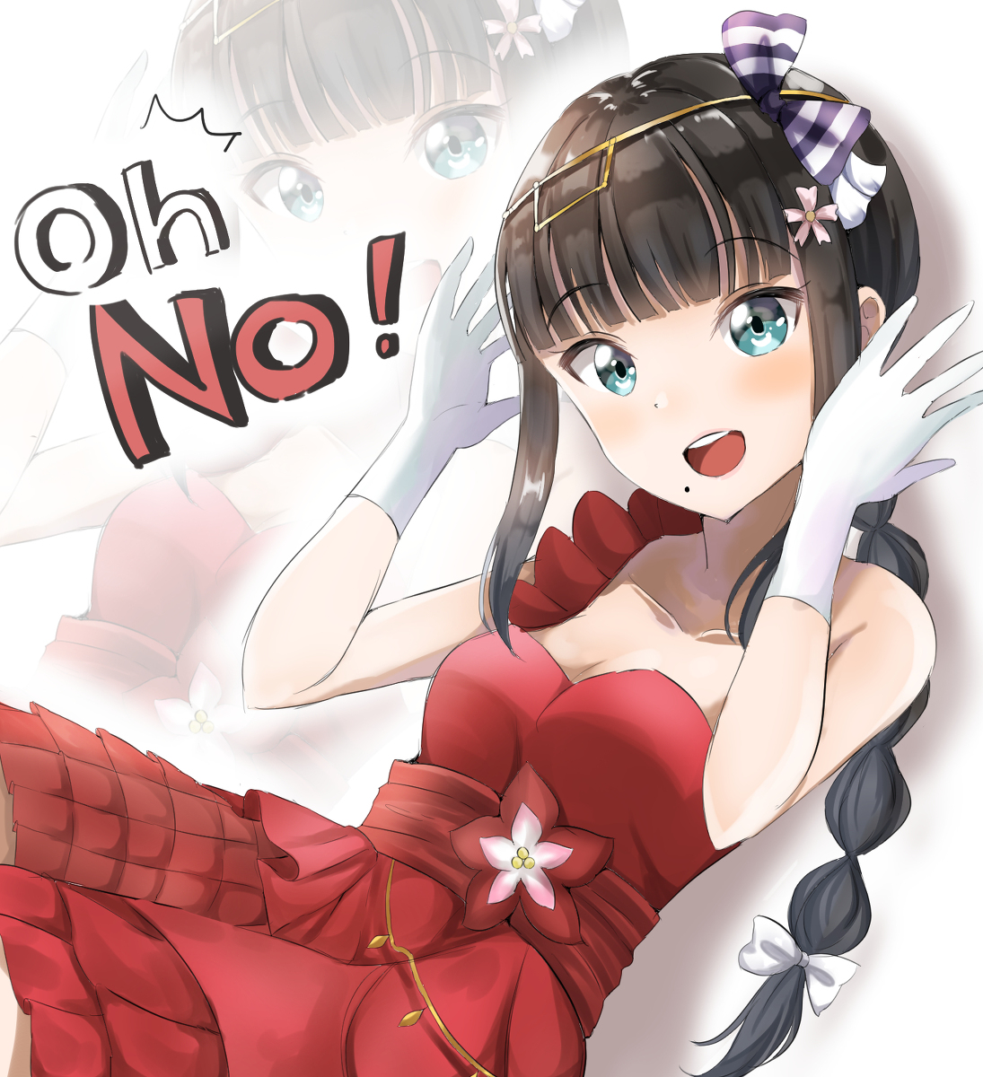 This is a pixiv picture whose title is 逃走迷走メビウスループ.