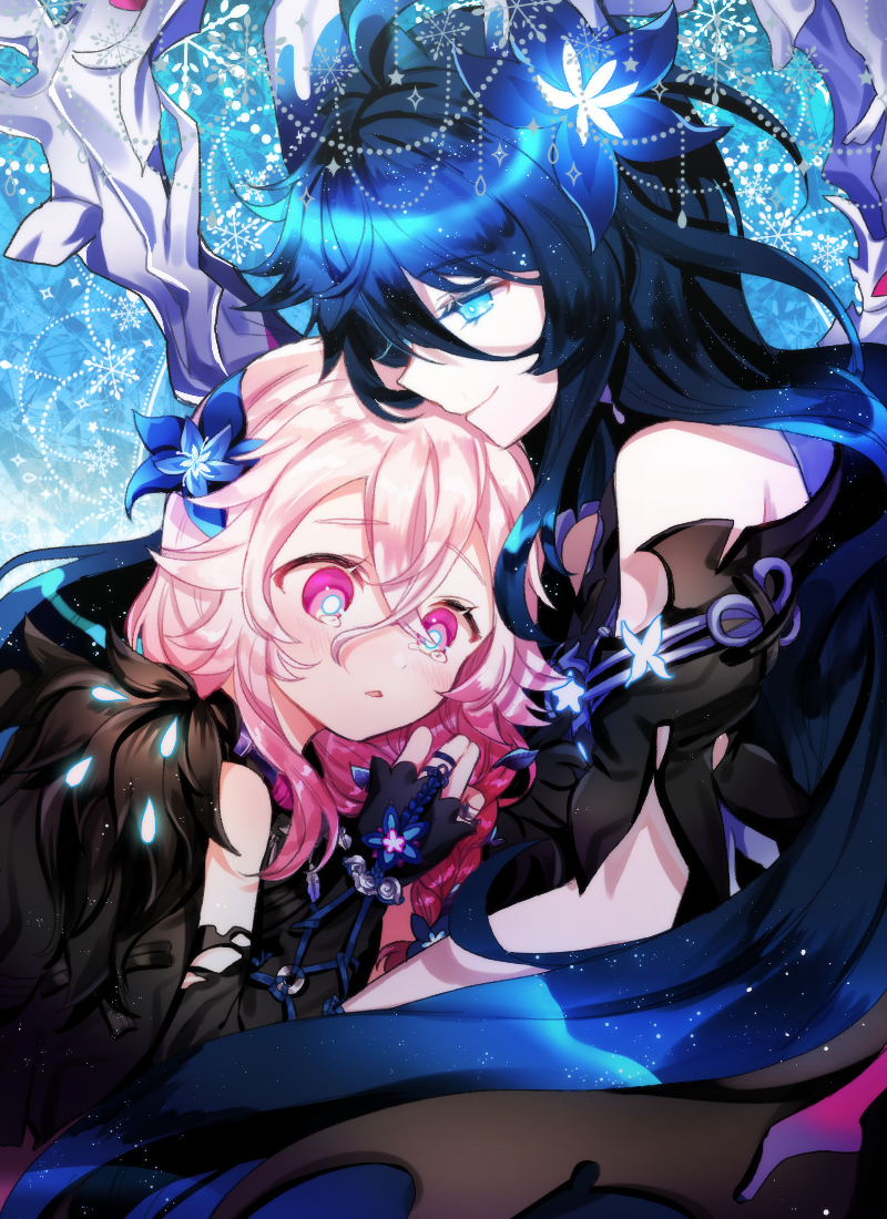 This is a pixiv picture whose title is Laby & Nisha.