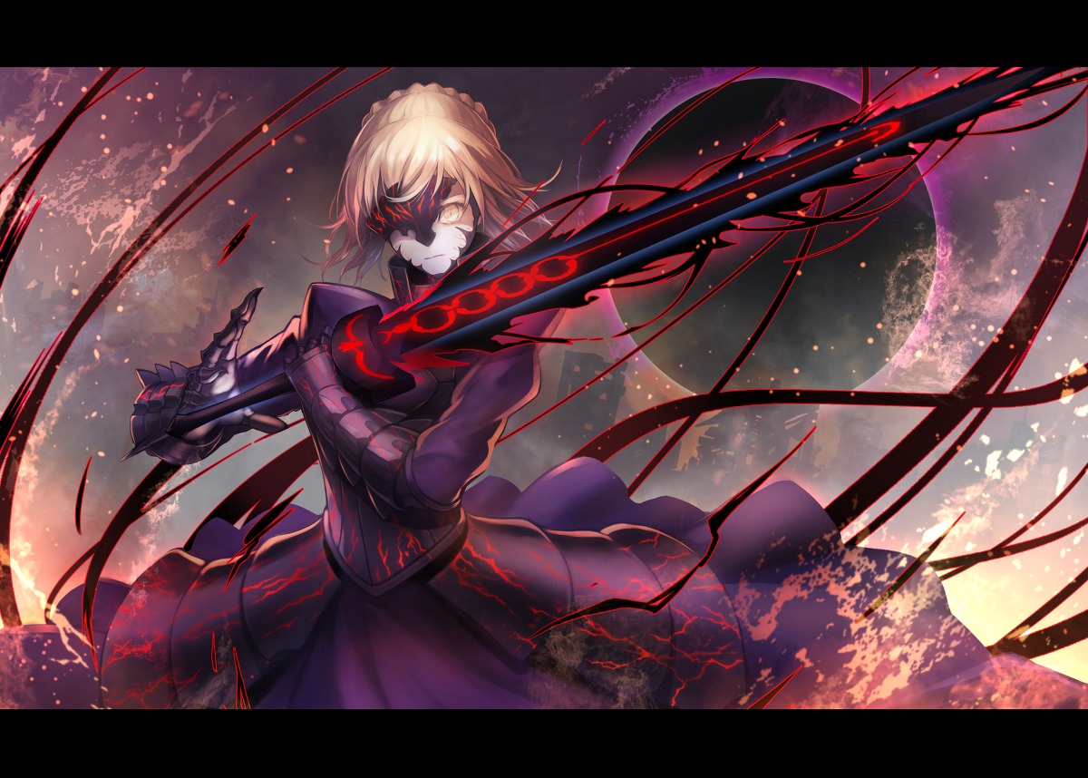 This is a pixiv picture whose title is 極光ハ反転スル.