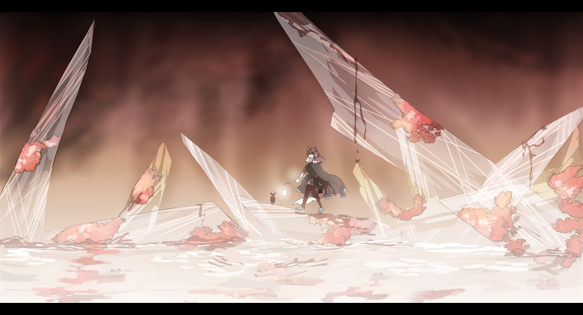 This is a pixiv picture whose title is 【PFLS】火銀の山脈地底にて【アイテム】.