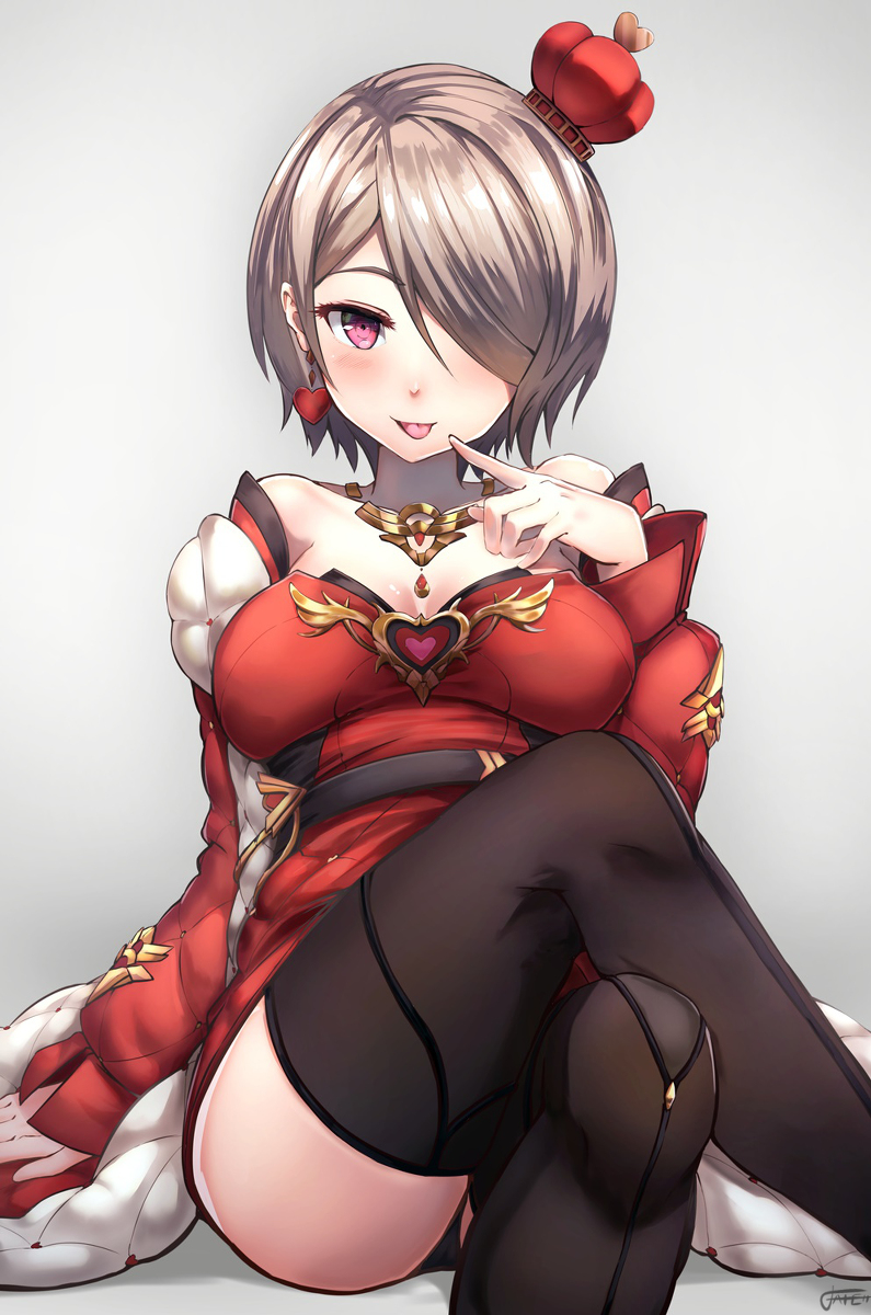 This is a pixiv picture whose title is リタ ～♥ハートの女王♥～.