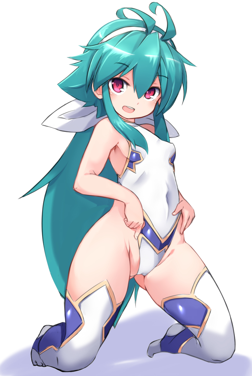 This is a pixiv picture whose title is 食い込み系おさななじみ.