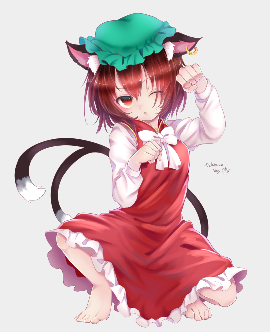This is a pixiv picture whose title is ちぇん.