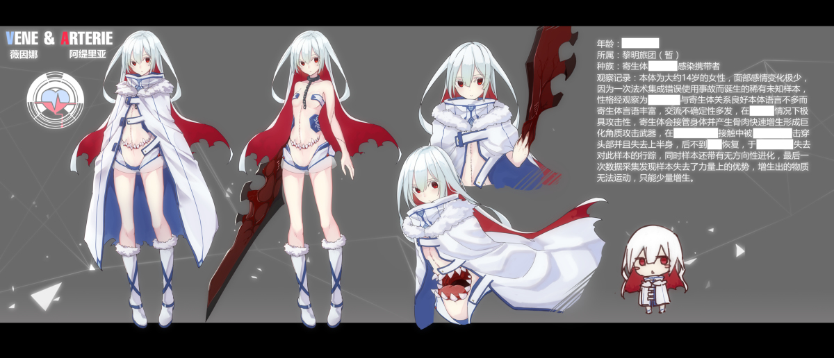 This is a pixiv picture whose title is 【PFLS】Vene&Arterie.