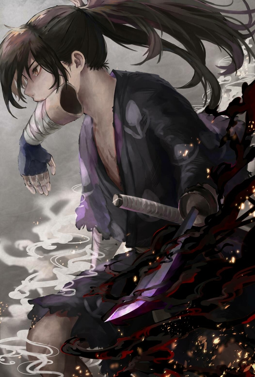 This is a pixiv picture whose title is 【  斬  】.