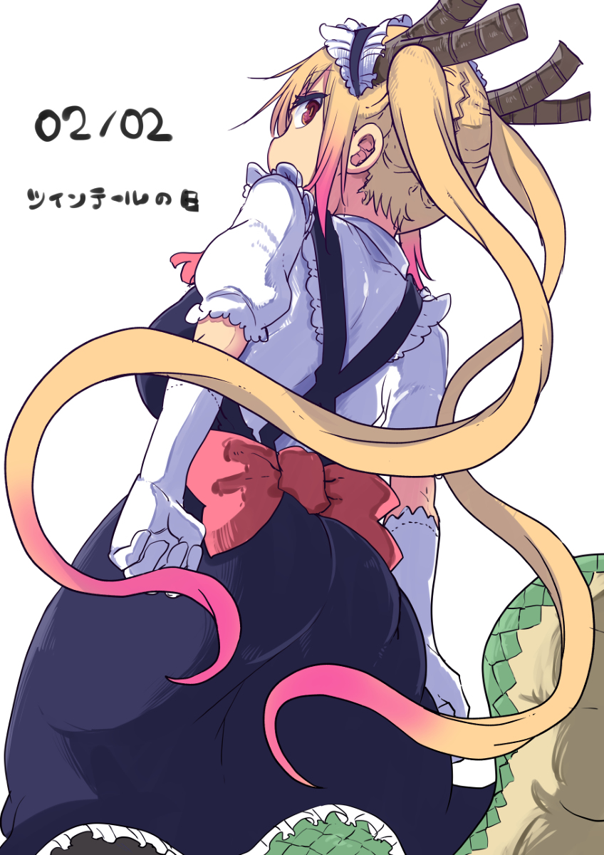 This is a pixiv picture whose title is ツインテールの日.