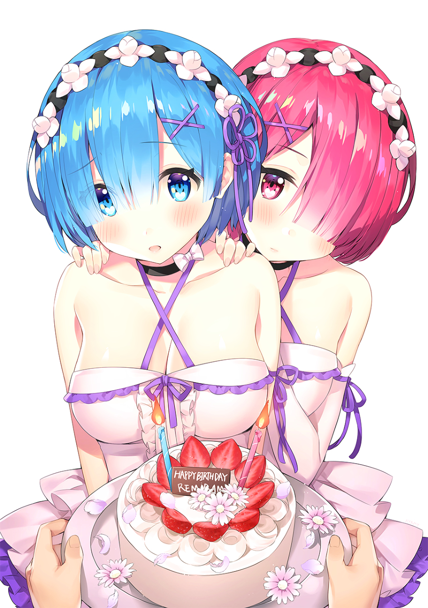 This is a pixiv picture whose title is 誕生日.