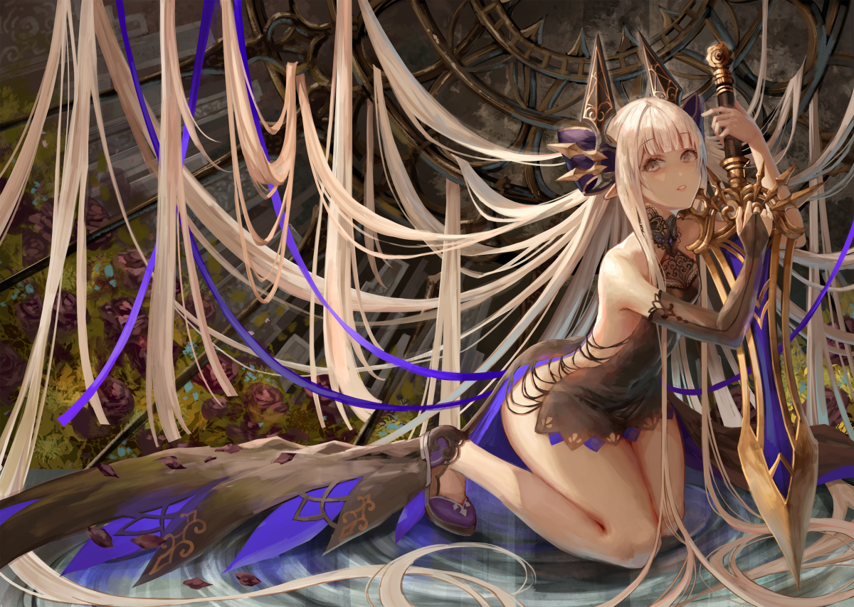 This is a pixiv picture whose title is 愛着.